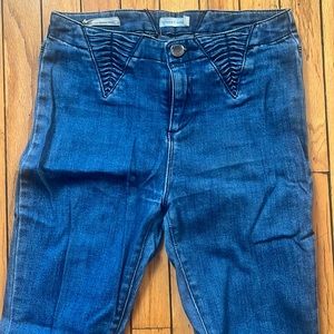 High Rise Skinny Twig Denim
